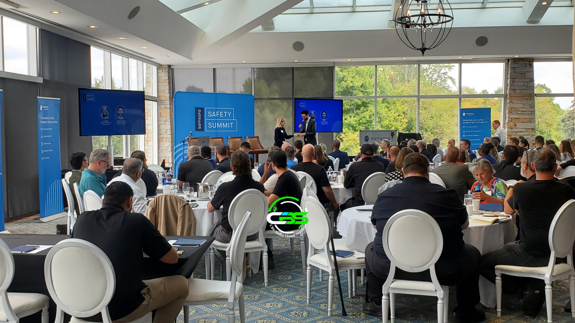 End-to-End AV Services, Stage Design, Flag Rental and Protocol, Executive Grade Presenter Infrastructure, full-suite AV Equipment rentals in Toronto, York Region, the GTHA, Niagara Region, Region Of Waterloo, Simcoe County, Durham and across Ontario