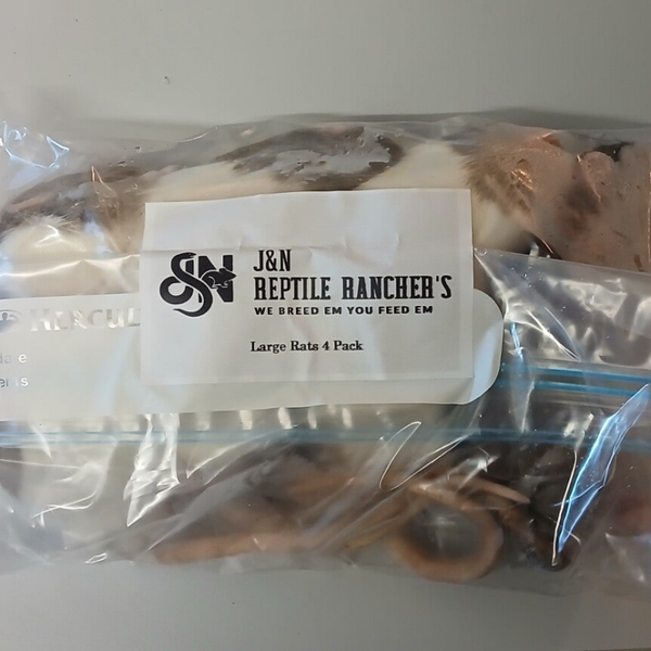 Large Rats 4 per pkt