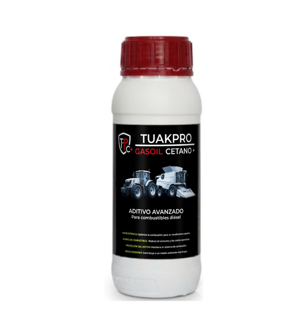 Tuakpro Cetano Plus Agrícola – Tractores y cosechadoras, caja de 6 x ½ L