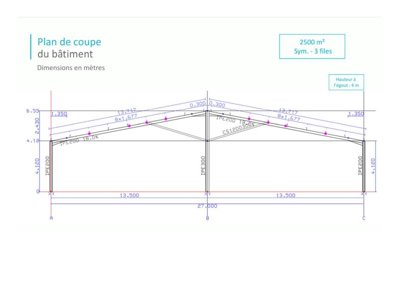 Hangar photovoltaique