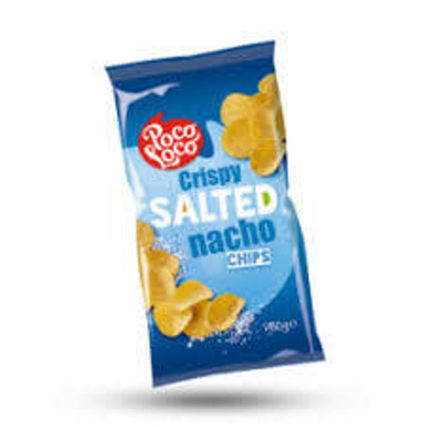 Poco Loco Nacho Chips Naturel rond 450g