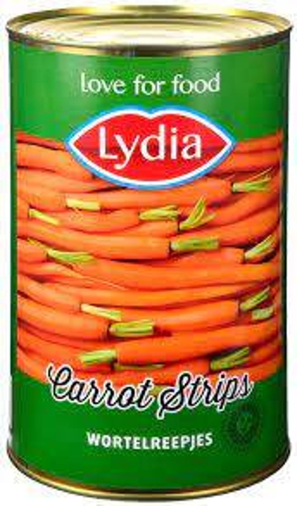 LYDIA Wortel Reepjes Blik 4250ml