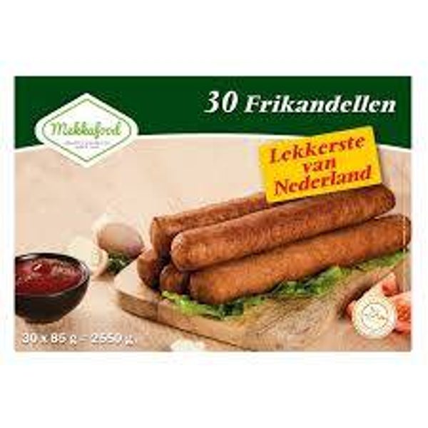 Mekkafood Frikandellen Halal DV 30x85g