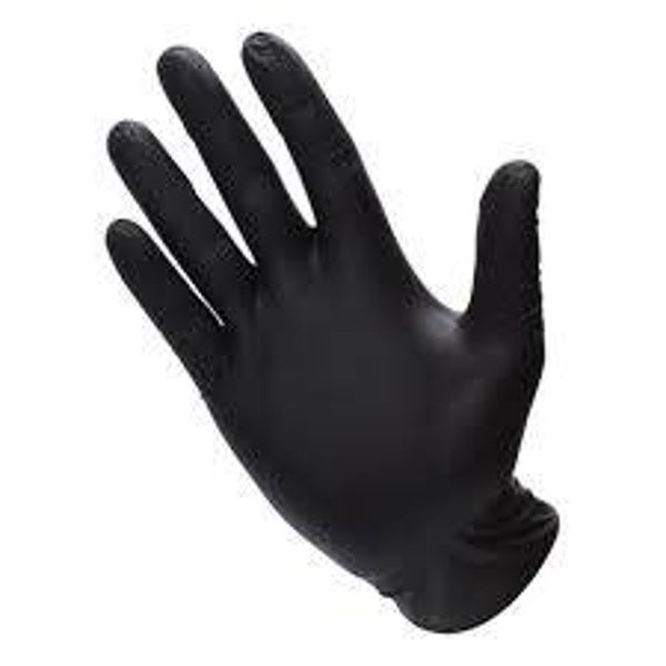 Nitril Handschoenen Zwart Maat S 100st