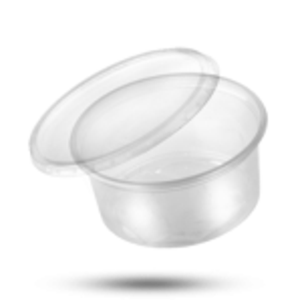 Sausbakjes+D. 200cc Rond   250st