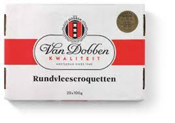 V. DOBBEN Kroket Rund   20x100g