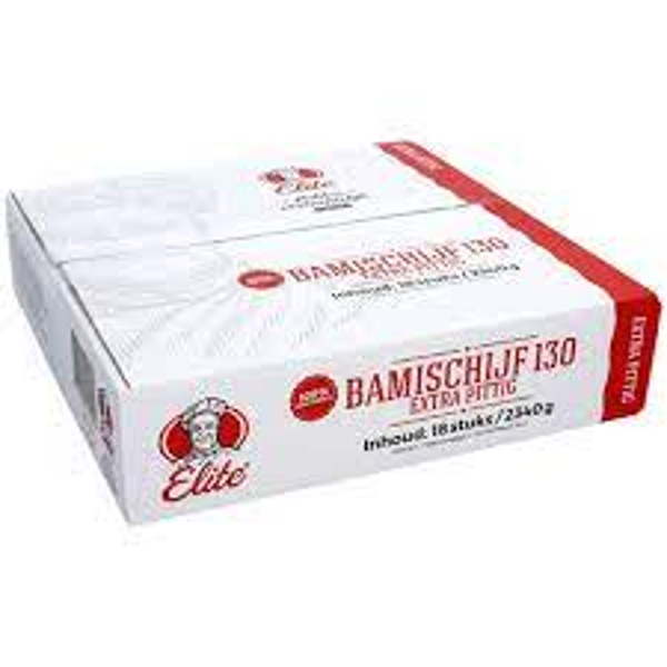 ELITE Bamischijf extra pittig 18x130g