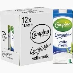 Campina Langlekker Volle Melk 12x1L