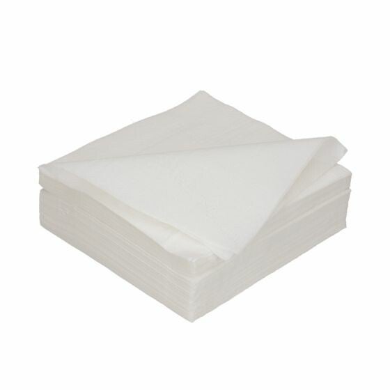 DP Servetten 33x33cm laag Wit 500st