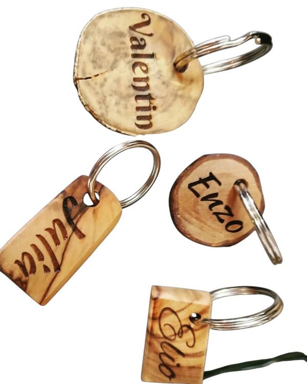 Porte-clés texte/logo