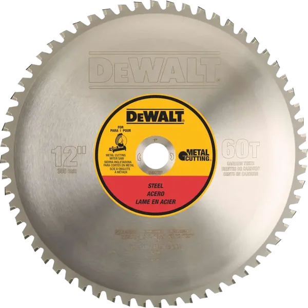 DEWALT® Disco para Tronzadora de 12" (305mm) de 60D para Corte en Metales