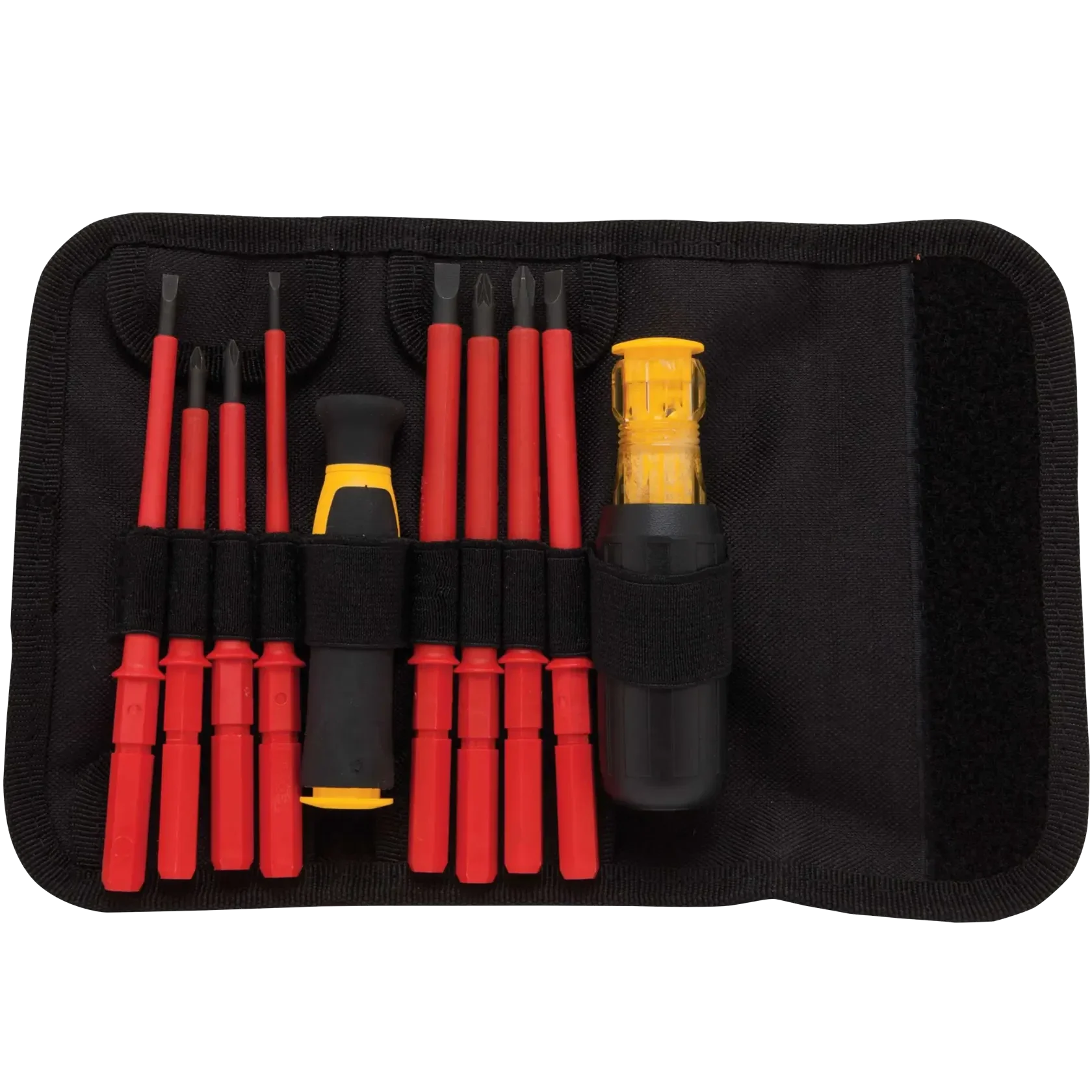DEWALT® Set de Destornilladores con Mango de Vinilo Aislados (10 Pzs)
