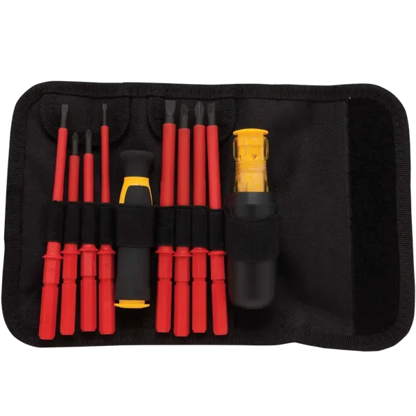 DEWALT® Set de Destornilladores con Mango de Vinilo Aislados (10 Pzs)