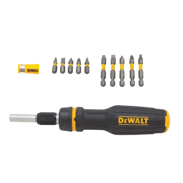 DEWALT® Destornillador Multi-Puntas Telescópico/Trinquete MAXFIT™