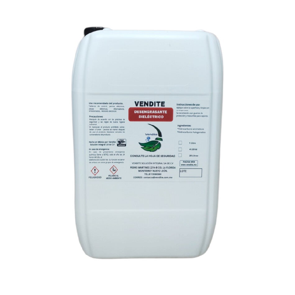 Desengrasante dieléctrico