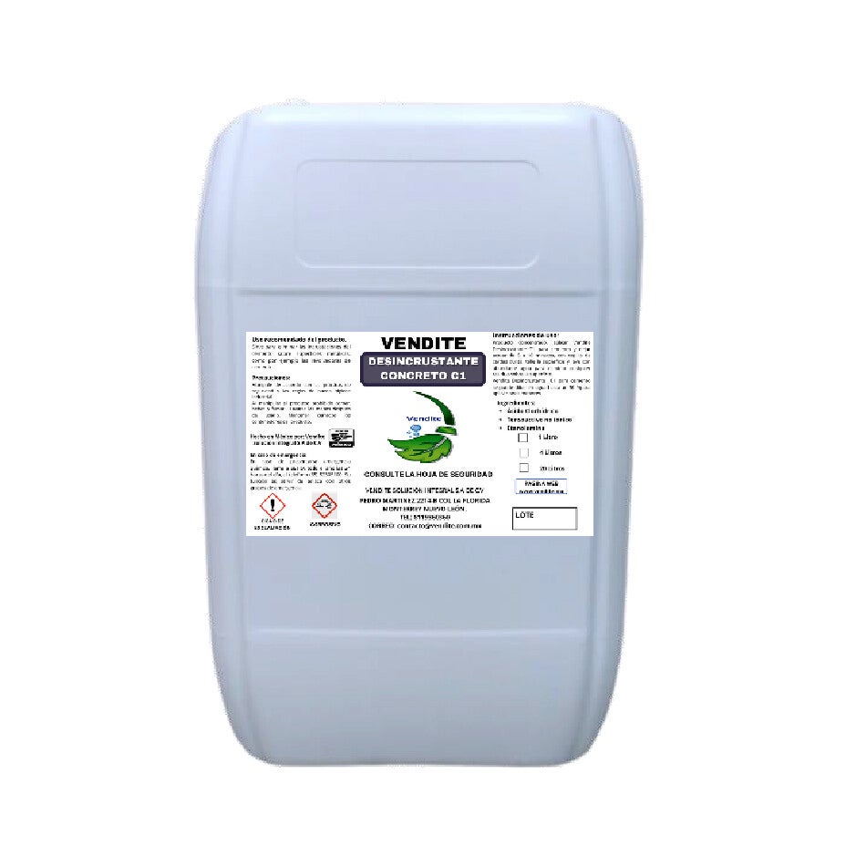 Desincrustante de CONCRETO C1