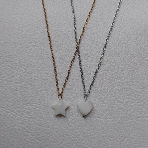 Stainless Steel Hartjes/Sterren Kettingen