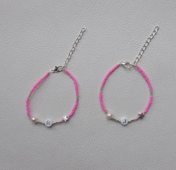 Kralen Letter Armbandjes