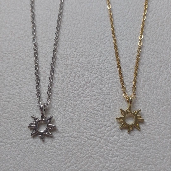 Stainless steel zon ketting
