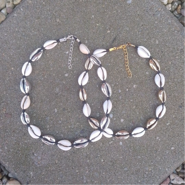 Kauri schelpen ketting / chocker