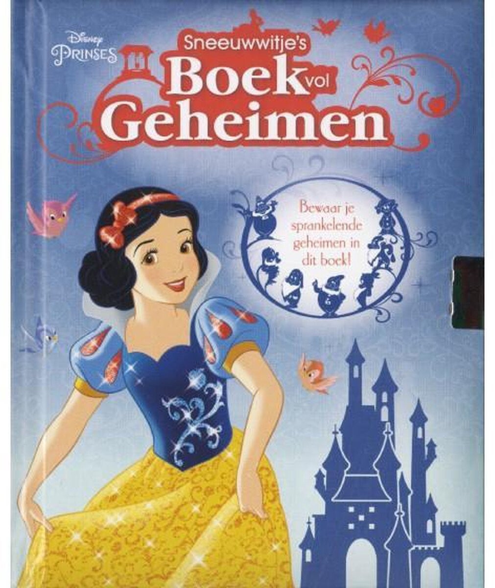 Disney Sneeuwwitje Boek Vol Geheimen met slotje
