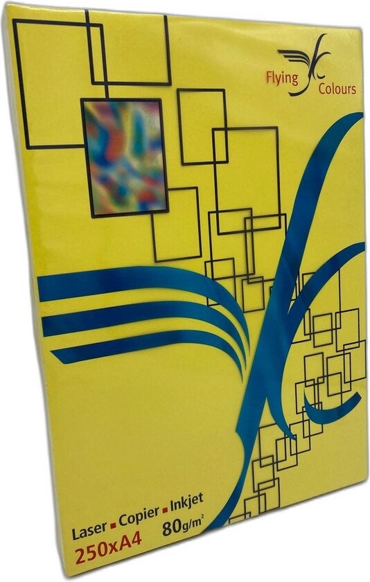 Flying Colours Citroen Geel Papier - 80 gram - 250 vel