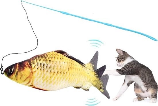 Dansende Vis kattenspeelgoed