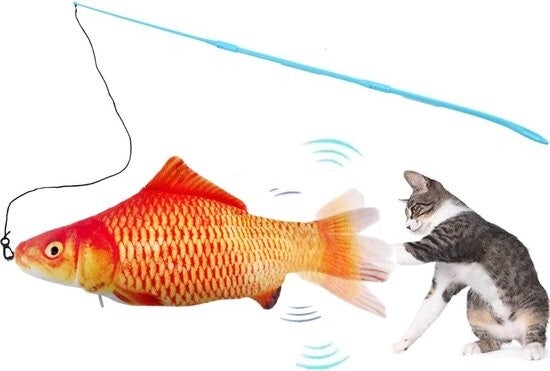 Goudvis Speeltje voor Katten