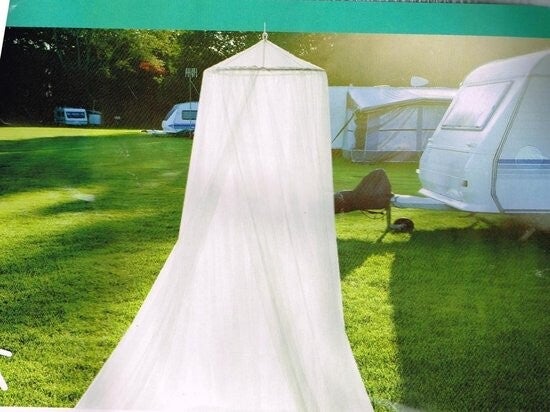 2-persoons klamboe wit 60 x 250 x 1000 cm