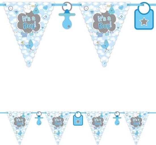 Vlaggenlijn It's a Boy 6 meter