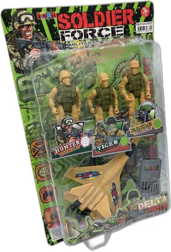 Nizam - Soldier Force - Military Action Play Set