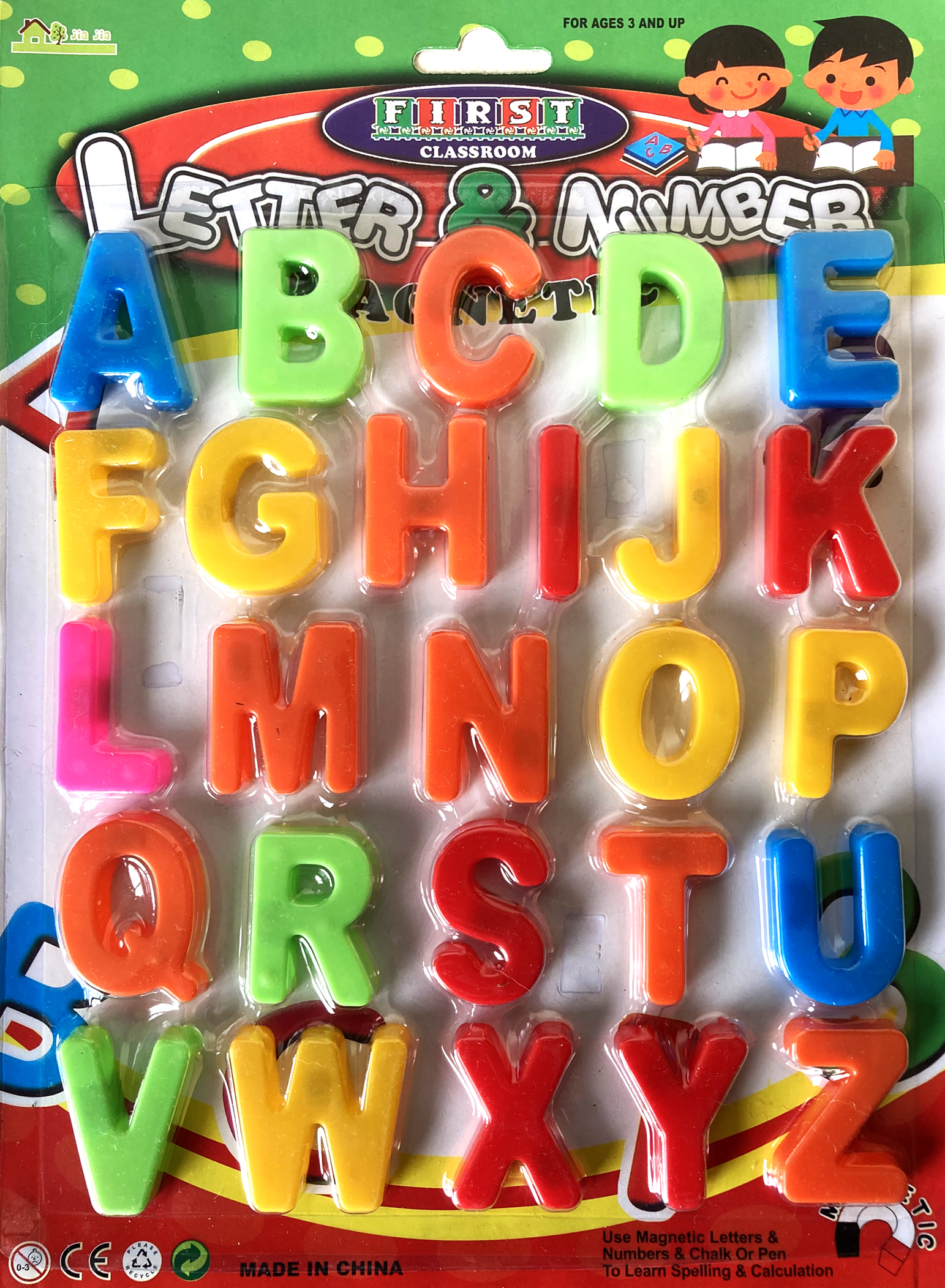 Educatie magneten - LETTERS