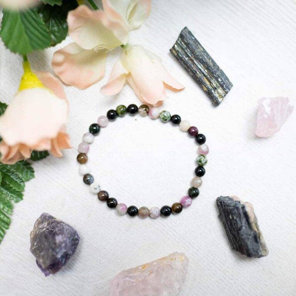 Edelsteen Armband Toermalijn Mix