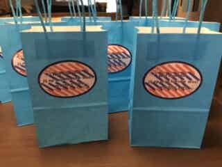 uitdeelzakje politiefeest 1