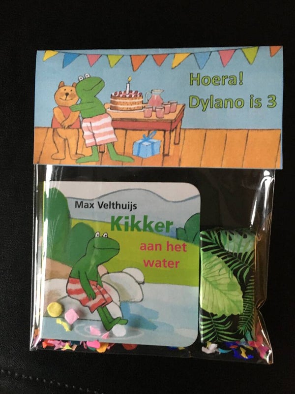 Uitdeelboekje kikker