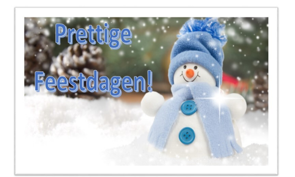 sneeuwman kerst