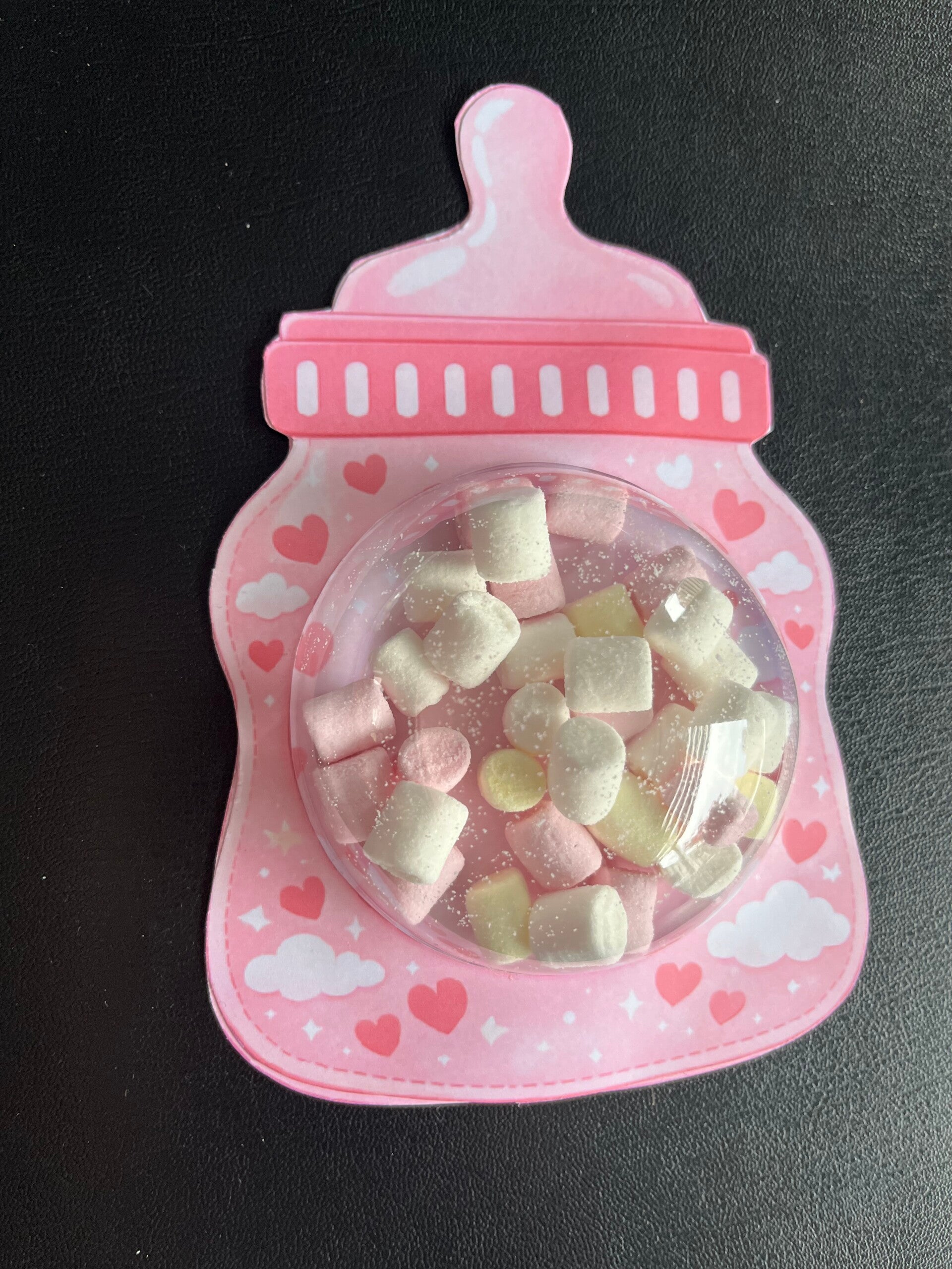 Flesje vol marshmallows