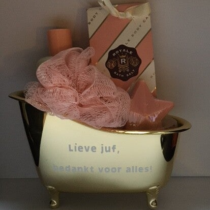 leuk badsetje voor juf