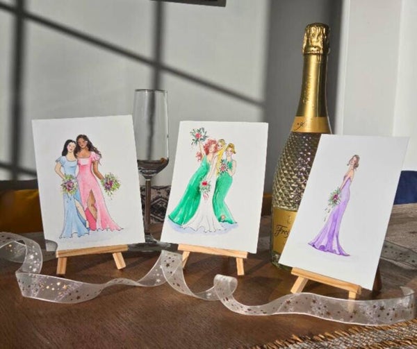 Custom Bridesmaid Favours