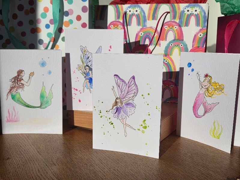 Handpainted Birthday Cards