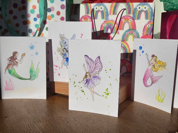 Handpainted Birthday Cards