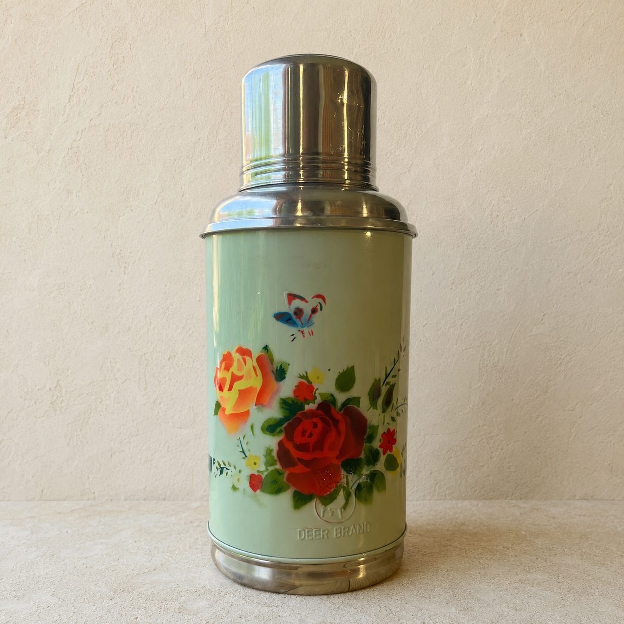 Bouteille thermos vintage Dear Brand – accessoire rétro de collection