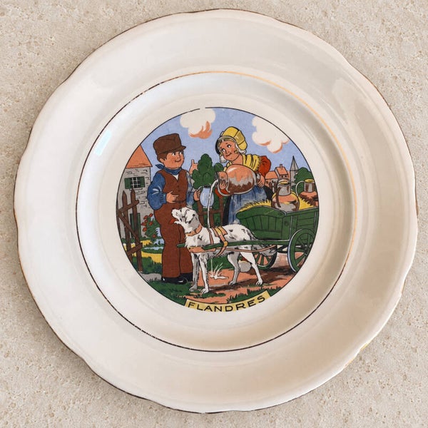 Assiette des Régions de France – Flandres par Sarreguemines-Digoin