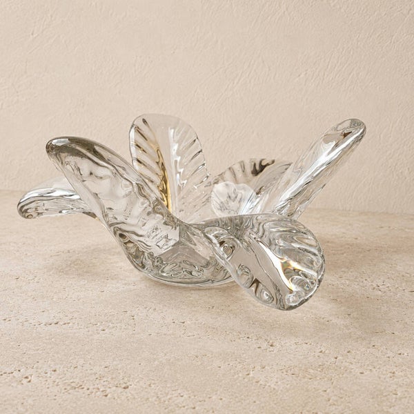 Coupe en cristal forme étoilée