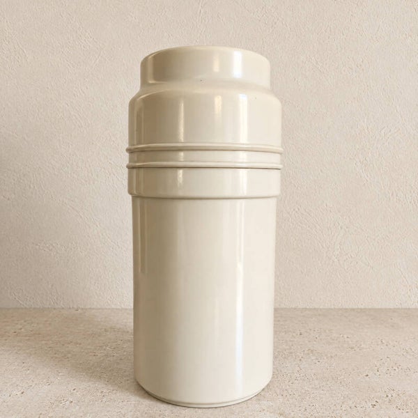 Bouteille thermos vintage en bakélite – années 50