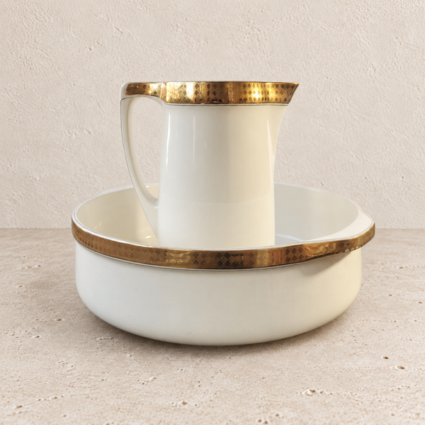 Ensemble de toilette Villeroy & Boch Bosna — broc et cuvette