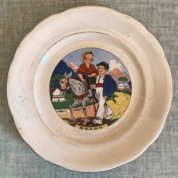 Assiette des Régions de France – Béarn par Sarreguemines-Digoin