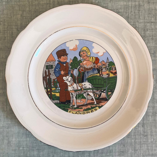 Assiette des Régions de France – Flandres par Sarreguemines-Digoin