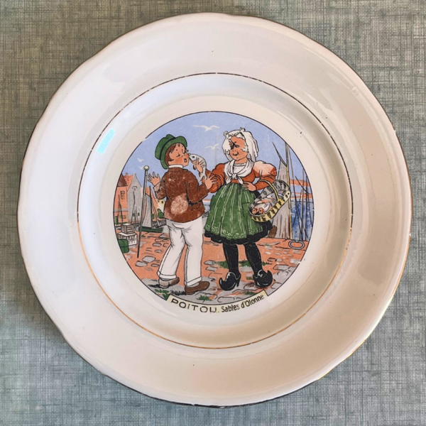 Assiette des Régions de France – Poitou par Sarreguemines-Digoin