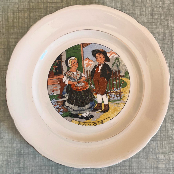 Assiette des Régions de France – Savoie par Sarreguemines-Digoin
